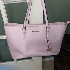 Micheal kors large blush tote